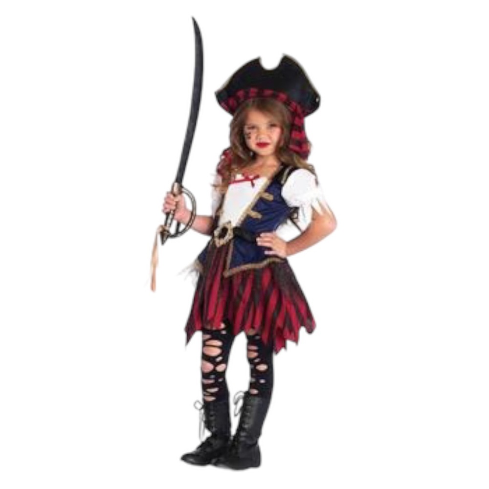 Leg Avenue C49104 Girl's Caribbean Pirate Costume